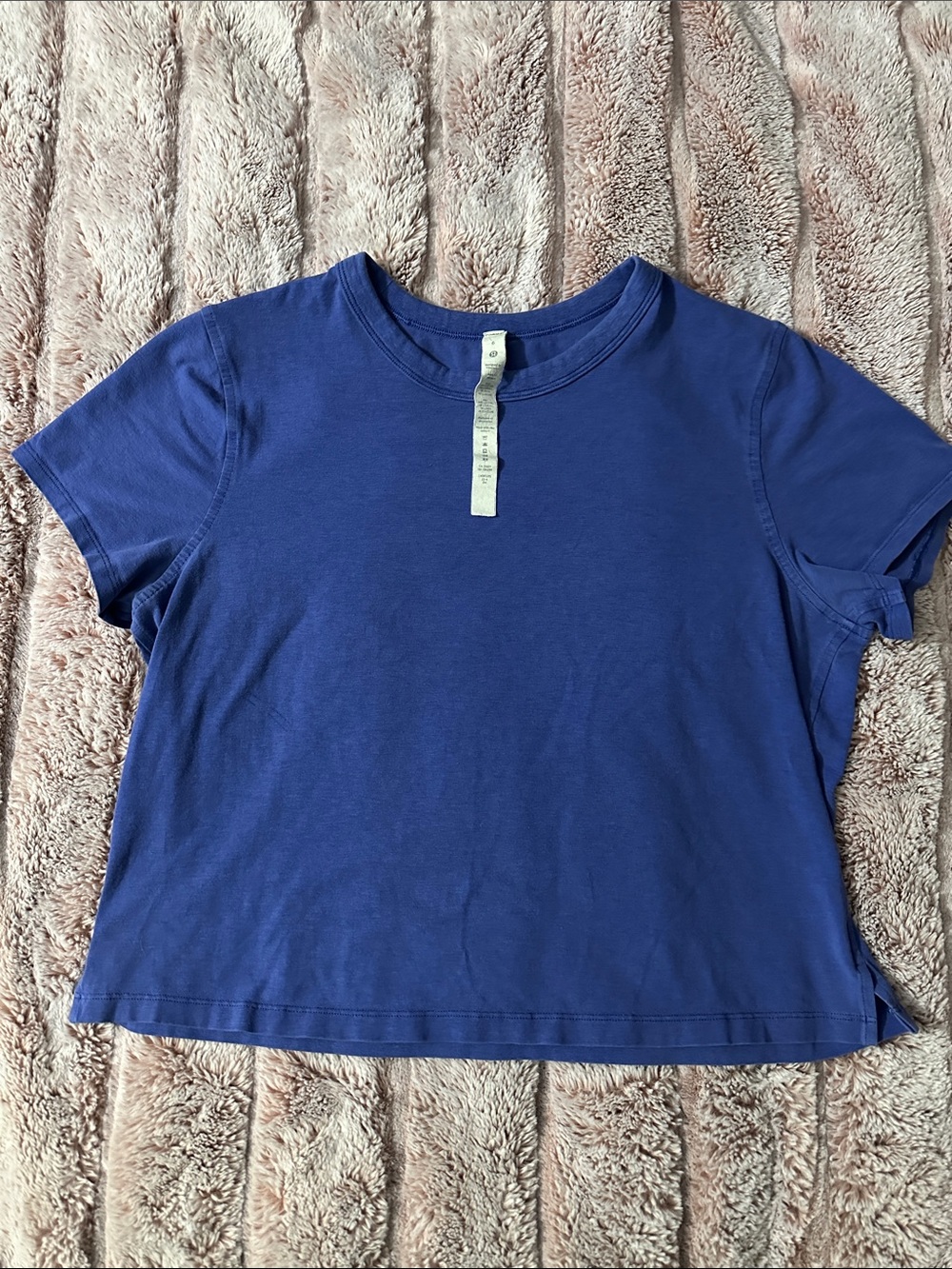 Lululemon Classic-Fit Cotton-Blend T-Shirt size 6